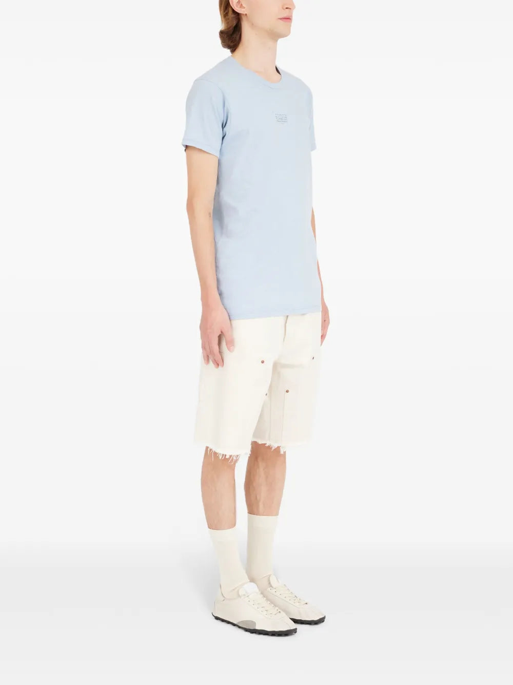 Maison Margiela playera con motivo de número - Azul - imagen 3