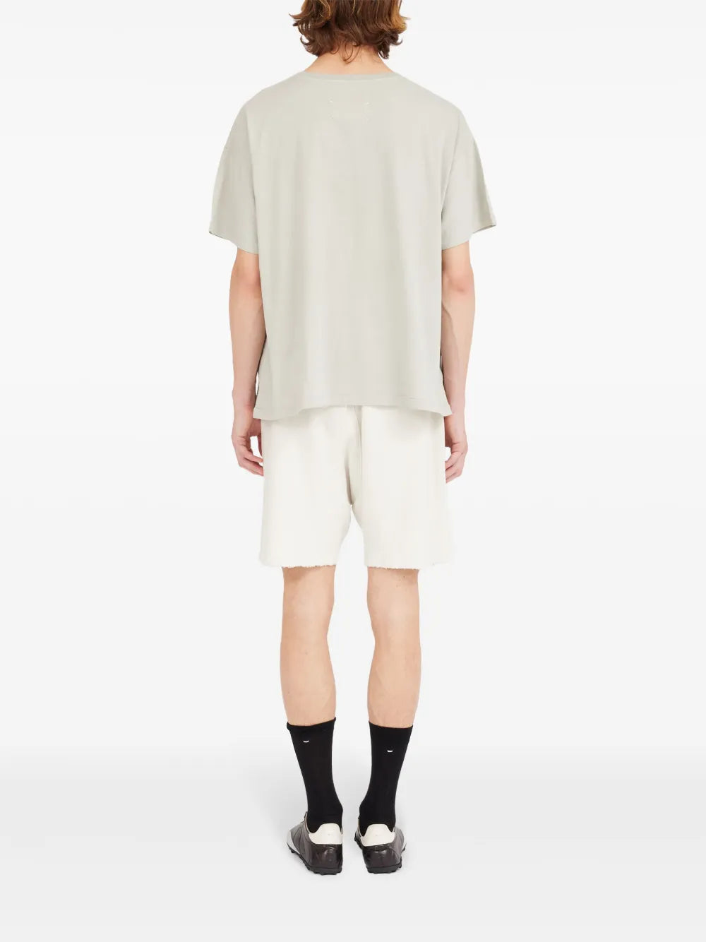 Maison Margiela playera con estampado gráfico - Gris - imagen 4