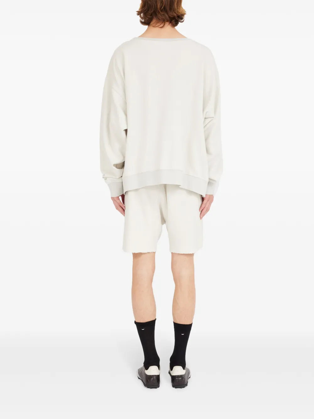 Maison Margiela sudadera con cuello redondo - Blanco - imagen 4