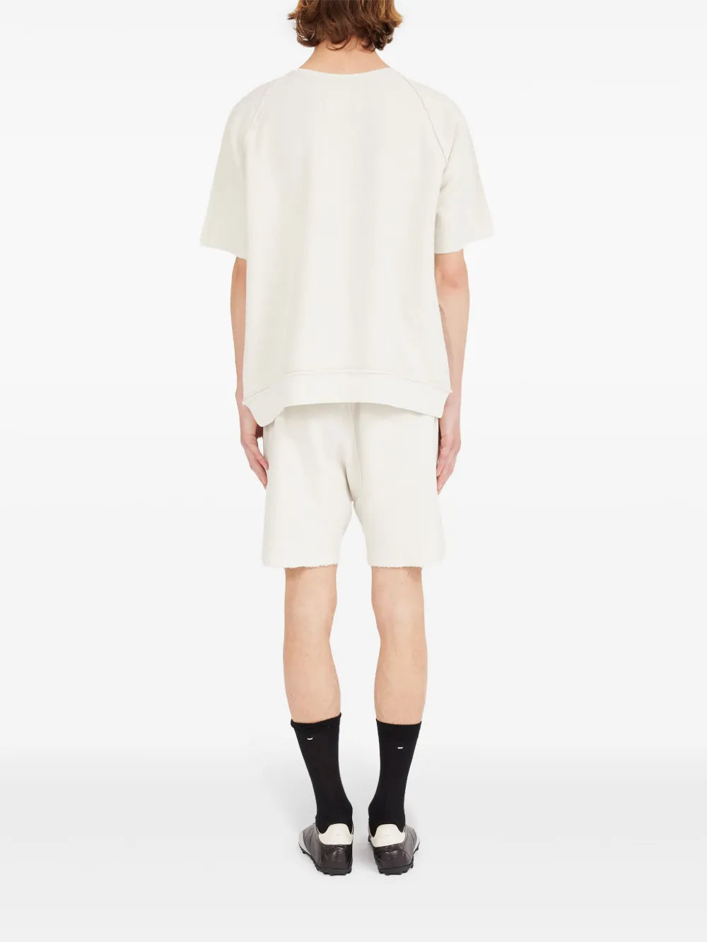 Maison Margiela playera con logo bordado - Blanco - imagen 4