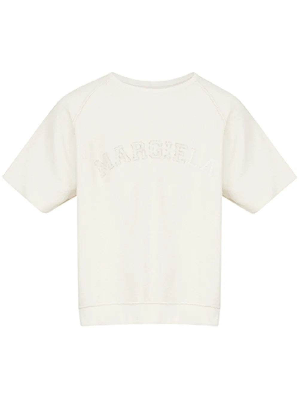 Maison Margiela playera con logo bordado - Blanco - imagen 1