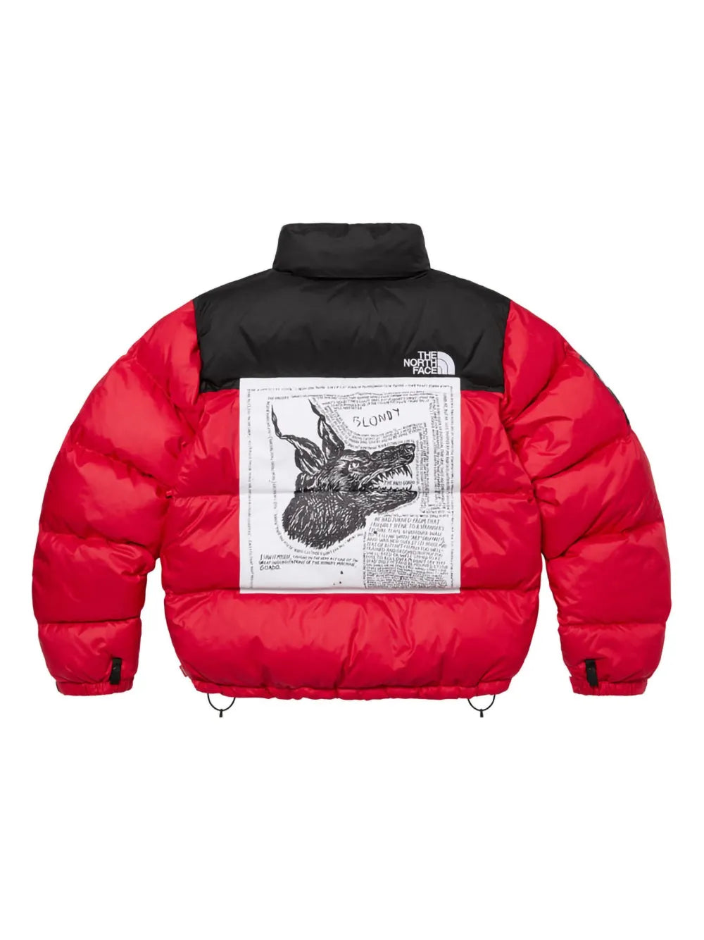 Supreme chamarra Nuptse de SUPREME x The North Face - Rojo - imagen 2