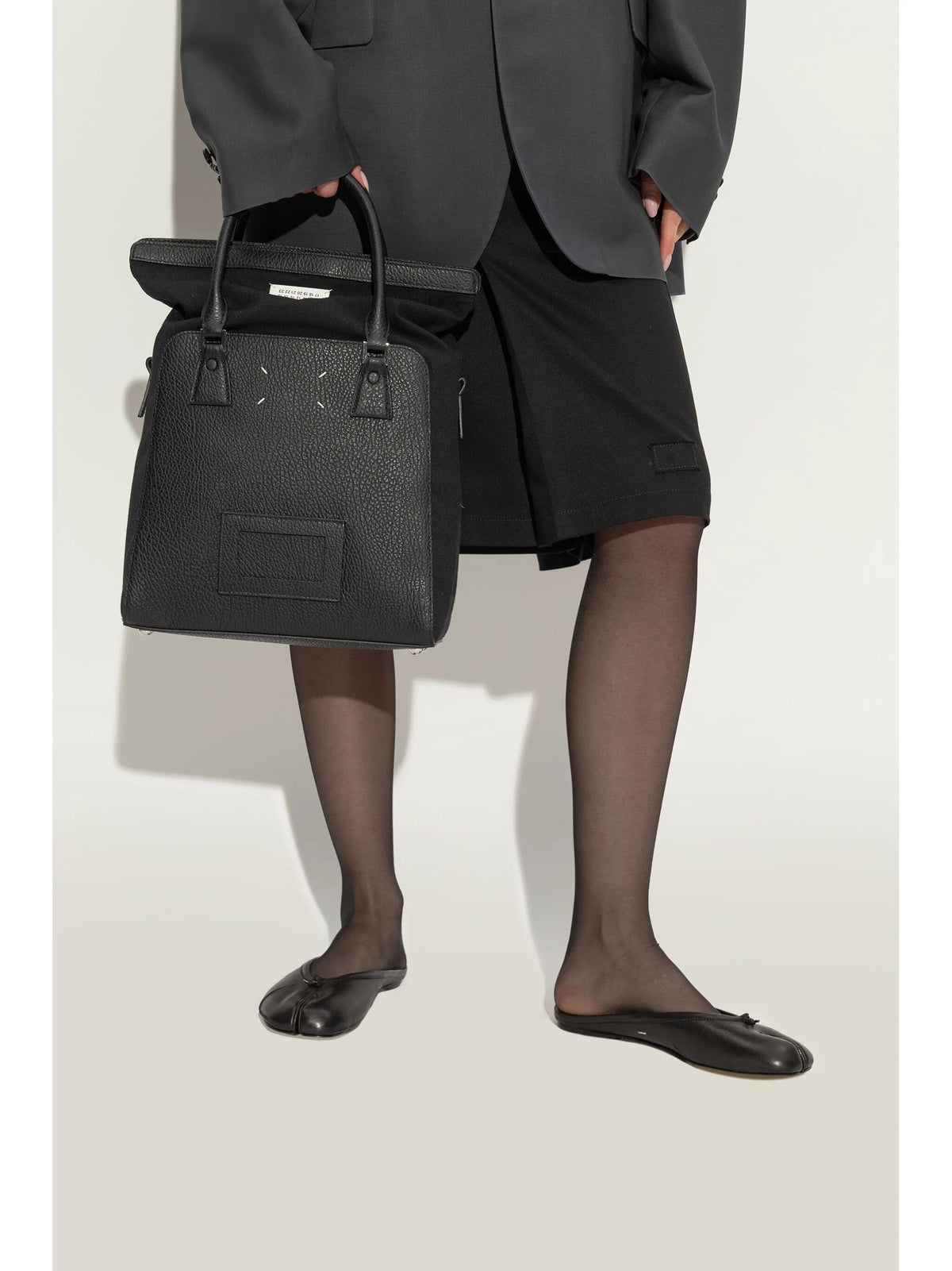 Maison Margiela bolsa de mano Four-Stitch - Negro - imagen 2
