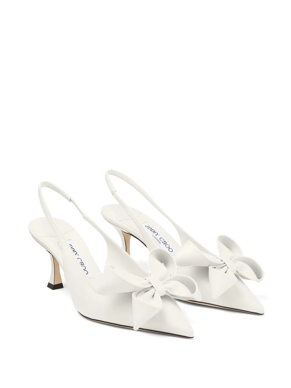 Jimmy Choo zapatillas con moño oversize