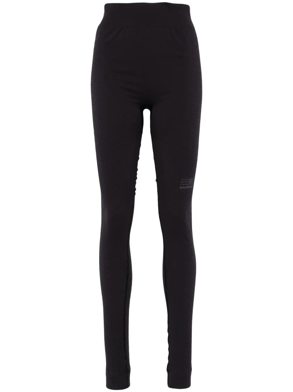 MM6 Maison Margiela X Salomon leggins con tiro alto - Negro - imagen 1