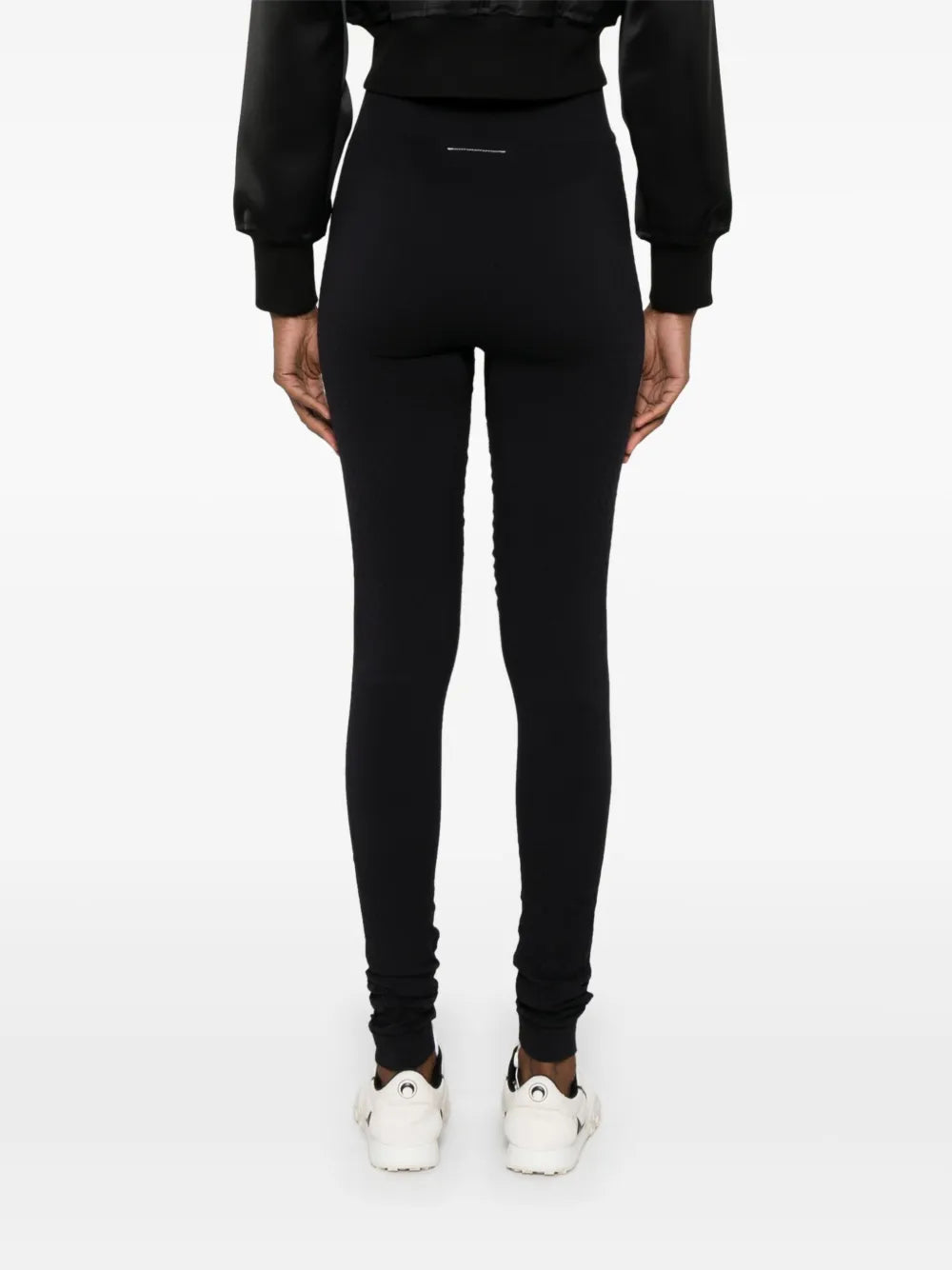 MM6 Maison Margiela X Salomon leggins con tiro alto - Negro - imagen 4