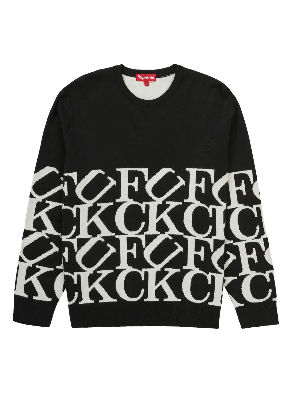 Supreme suéter Fuck All - Negro - imagen 1