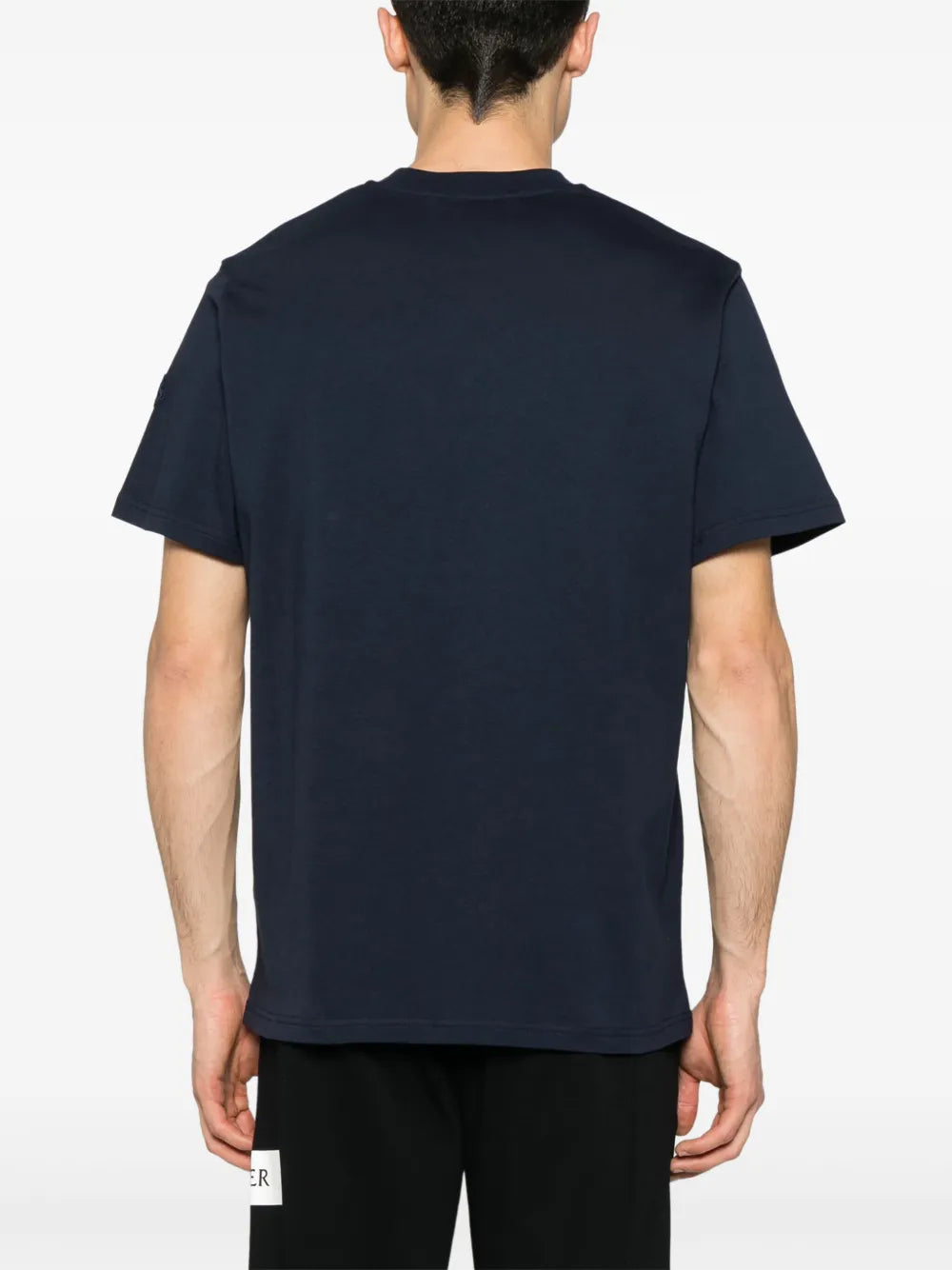Moncler playera con logo estampado