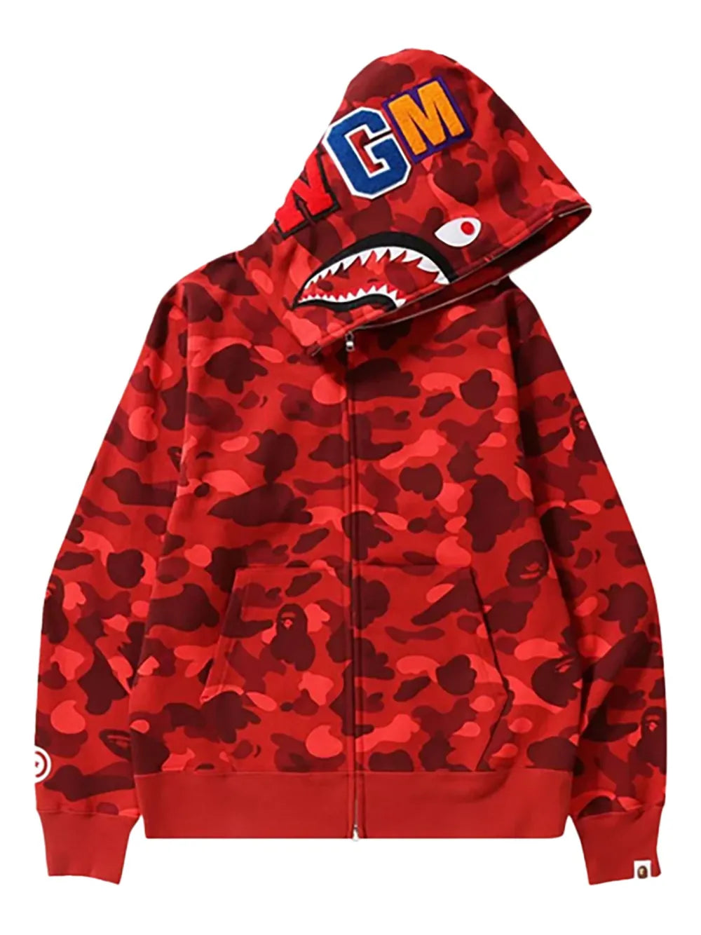 A BATHING APE® hoodie Camo Shark