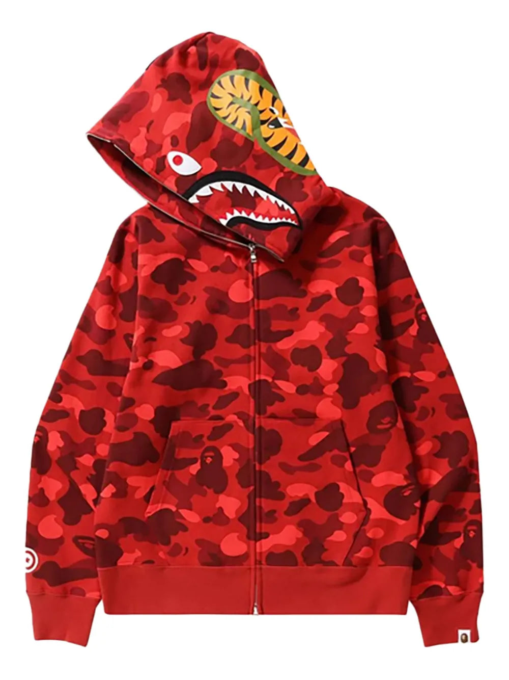 A BATHING APE® hoodie Camo Shark