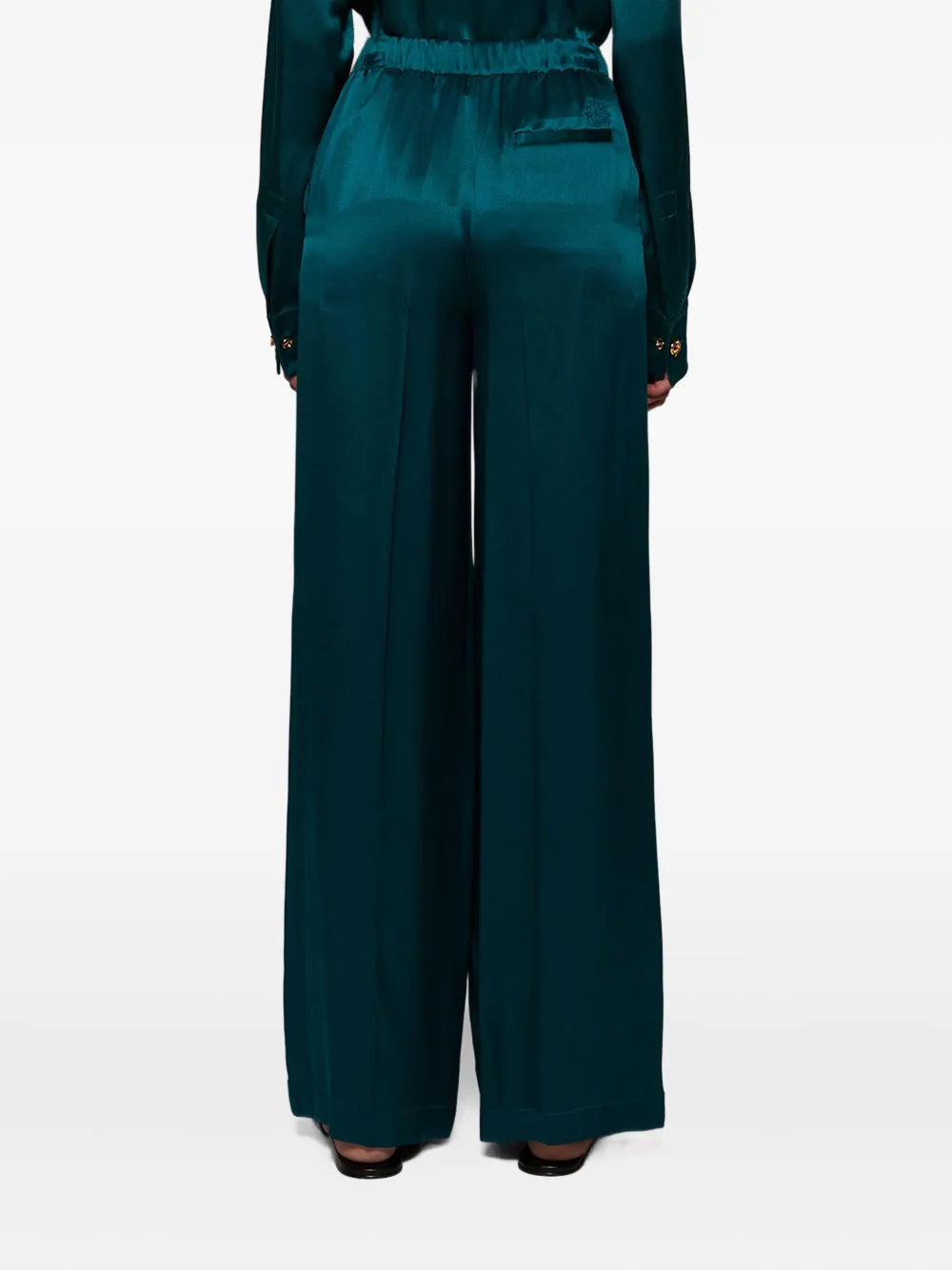 LOEWE pantalones de seda