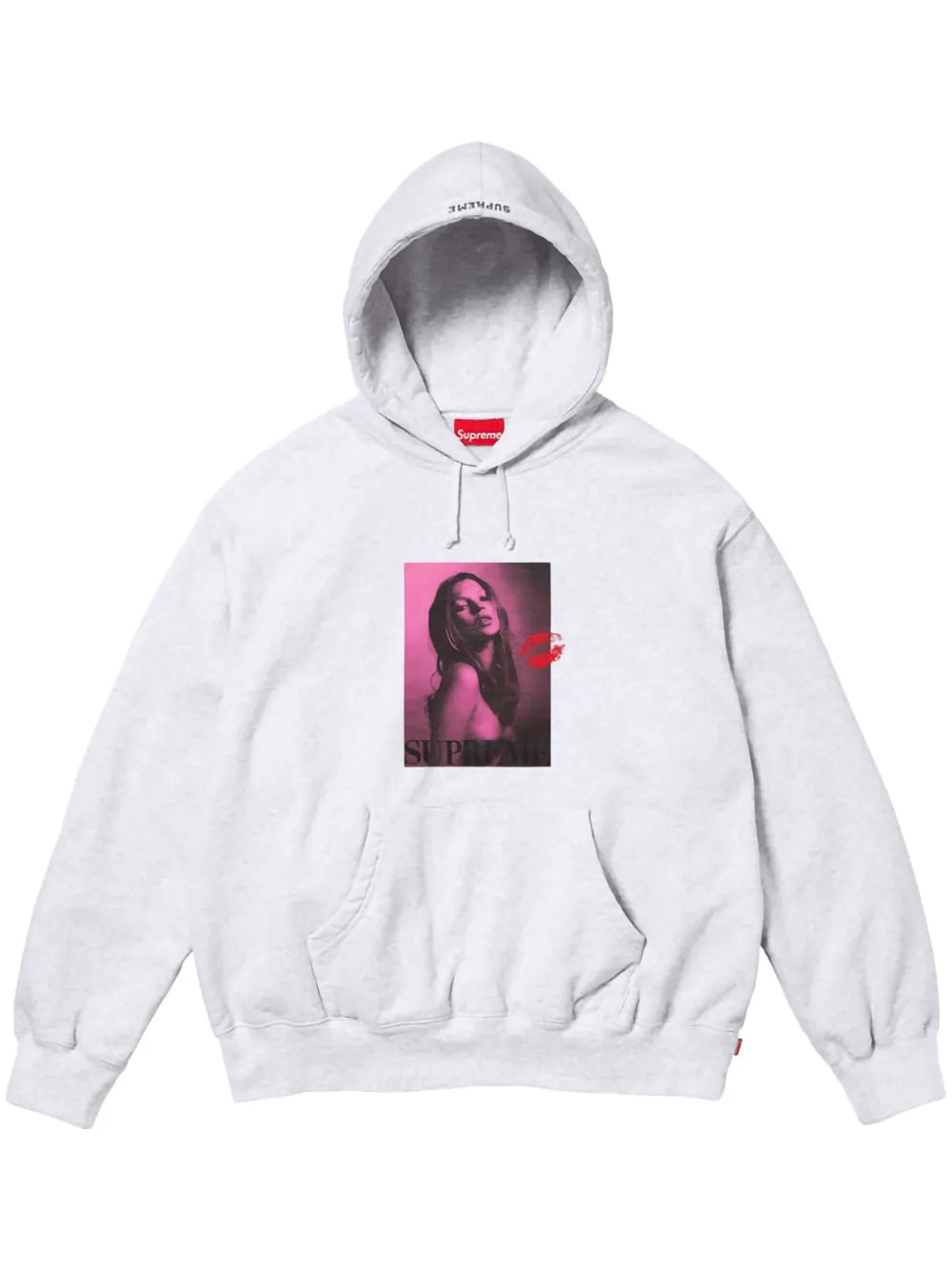 Supreme hoodie Kate Moss - Gris - imagen 1