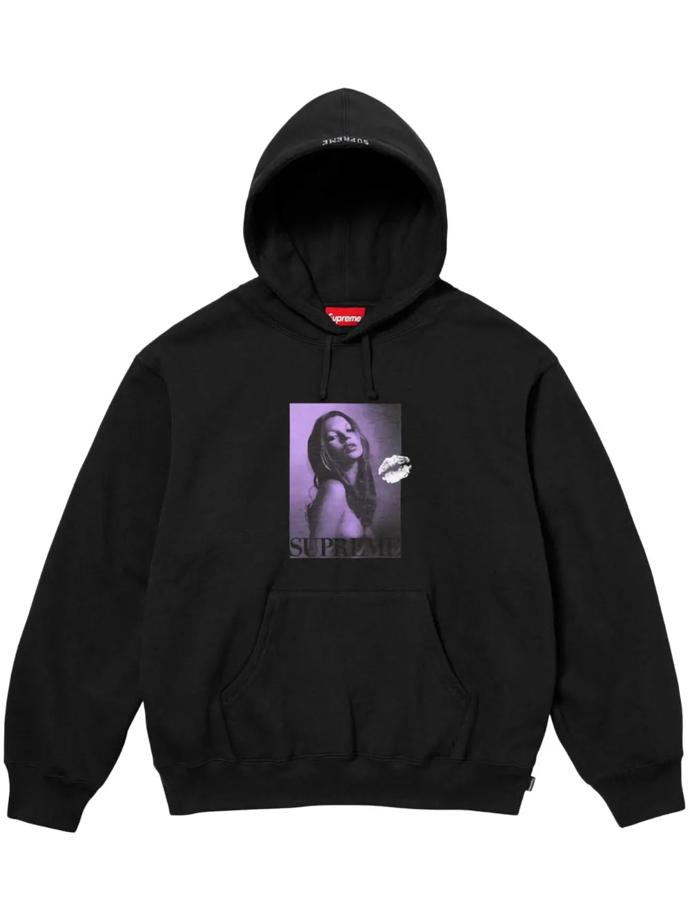 Supreme hoodie Kate Moss - Negro - imagen 1