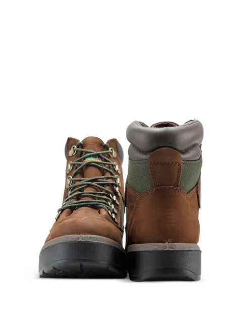 Timberland botas 6-Inch Waterproof Field "Dark Brown"