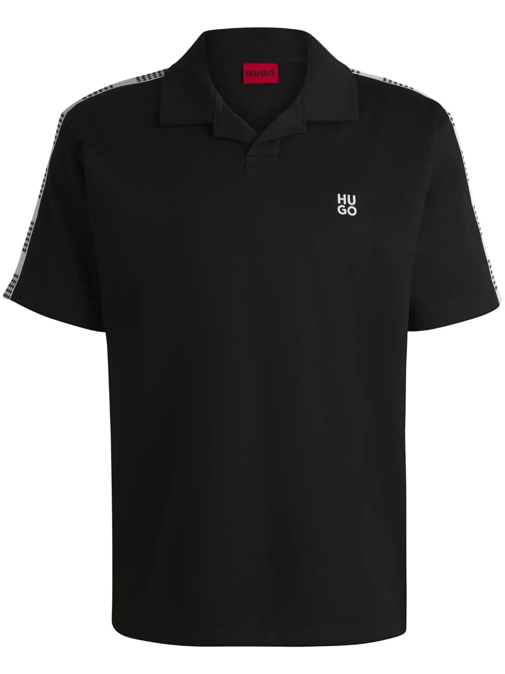 HUGO playera tipo polo con logo bordado
