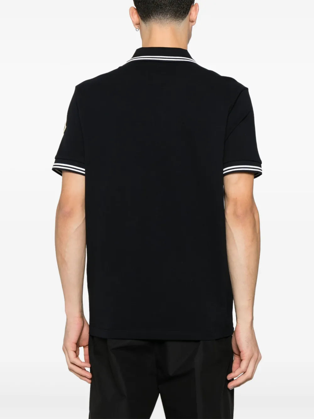 Moncler playera tipo polo manga corta