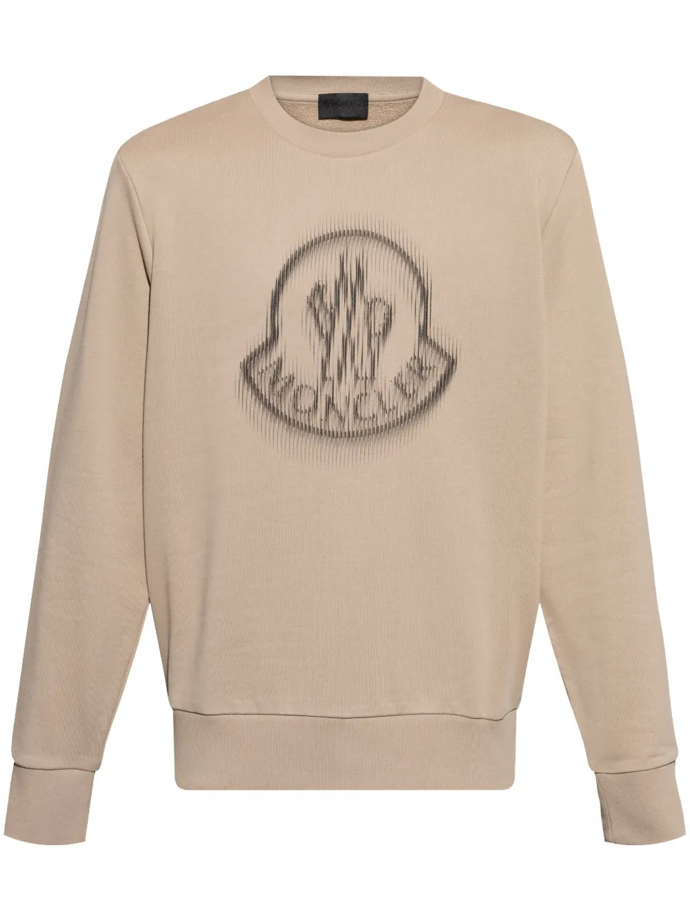 Moncler sudadera con logo borroso