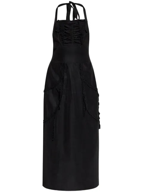 Maison Margiela top estilo delantal con volantes - imagen 1