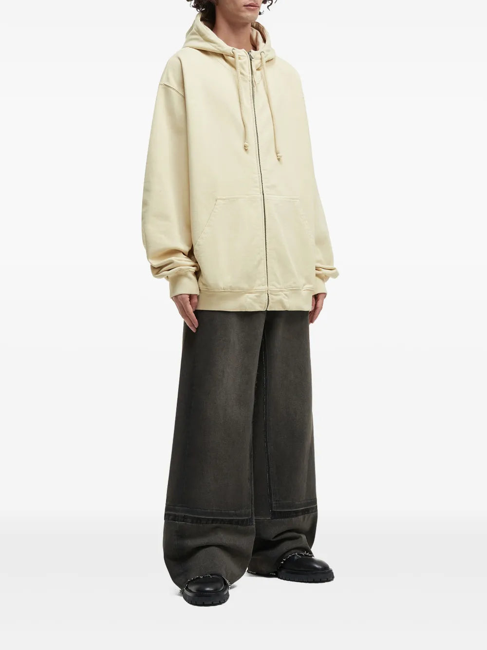 Maison Margiela hoodie bordada - Neutro - imagen 2