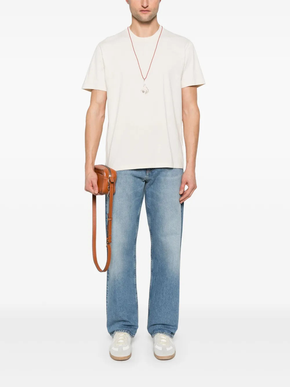 Maison Margiela set de  tres playeras de algodón - Blanco - imagen 2