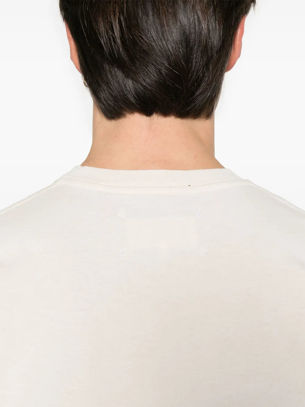 Maison Margiela set de  tres playeras de algodón - Blanco - imagen 4