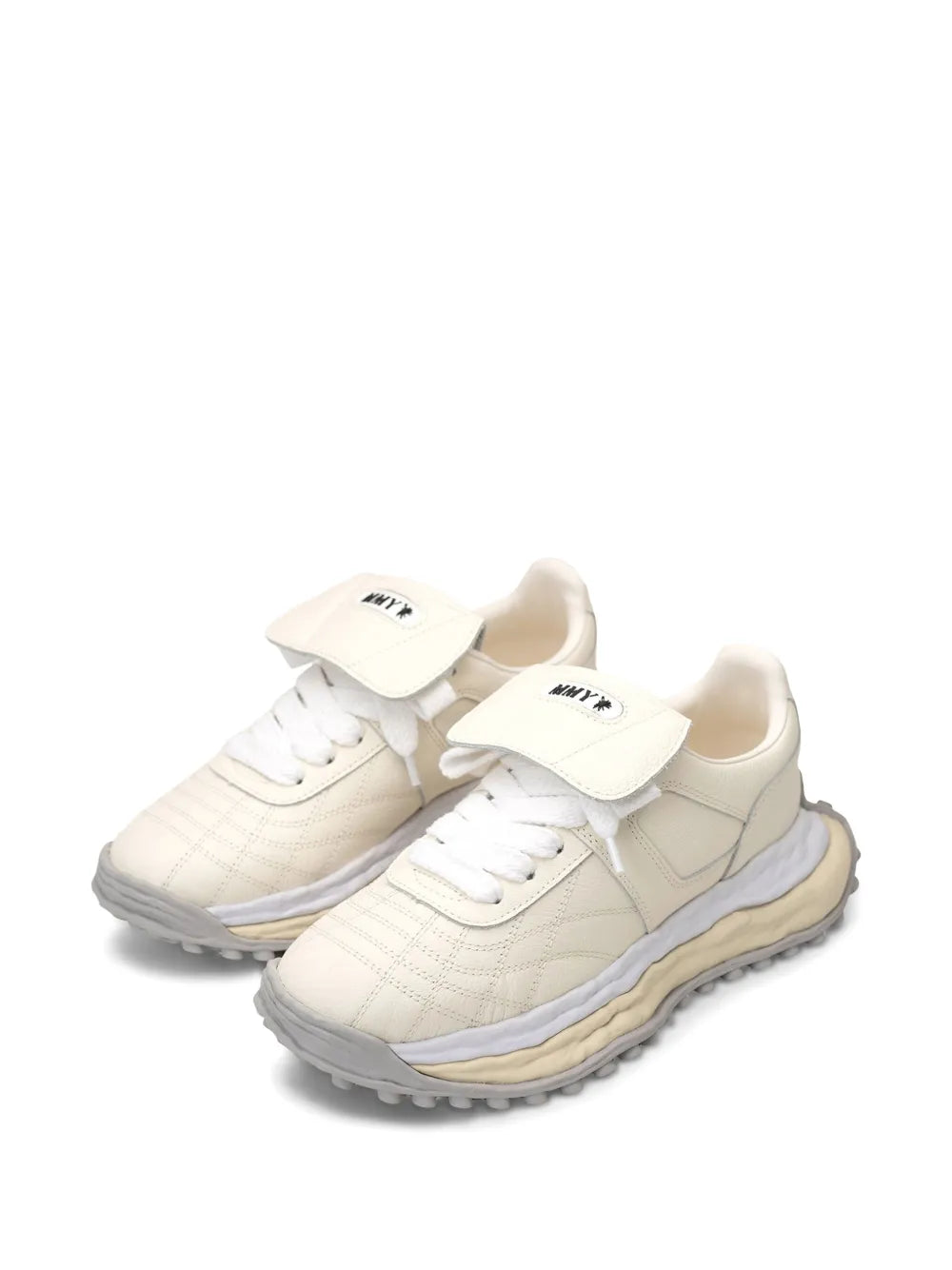 Maison MIHARA YASUHIRO tenis Scott - blanco