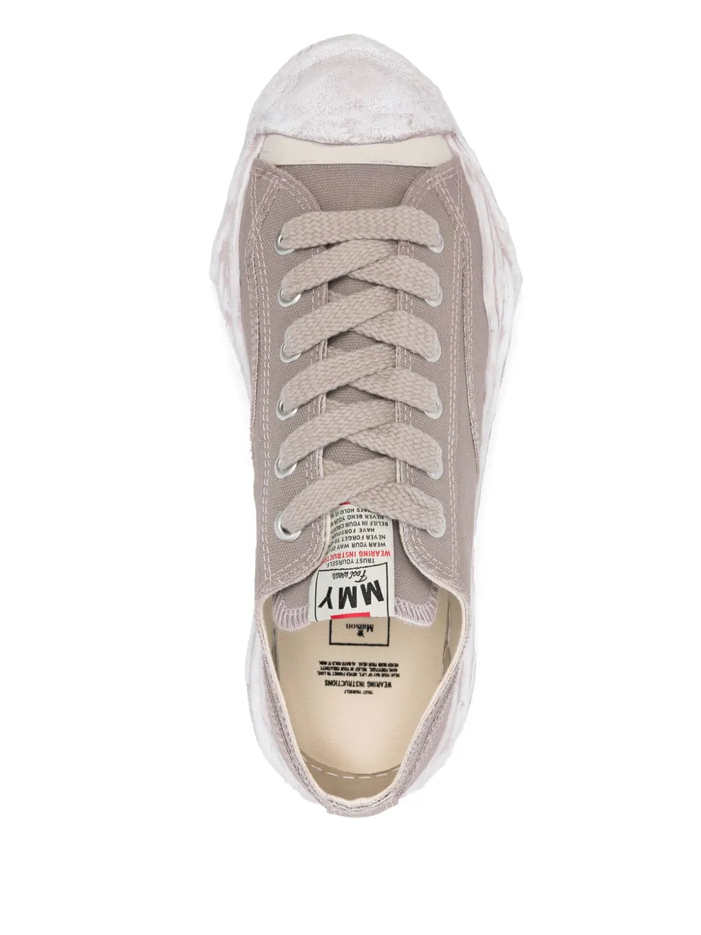 Maison MIHARA YASUHIRO tenis Hank - gris