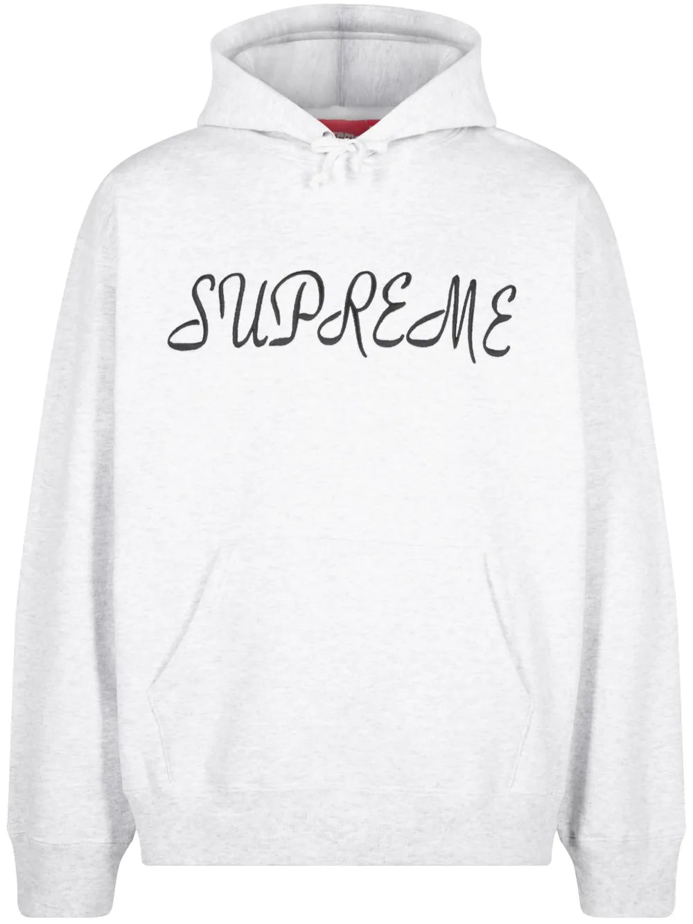 Supreme hoodie Script - Gris - imagen 1