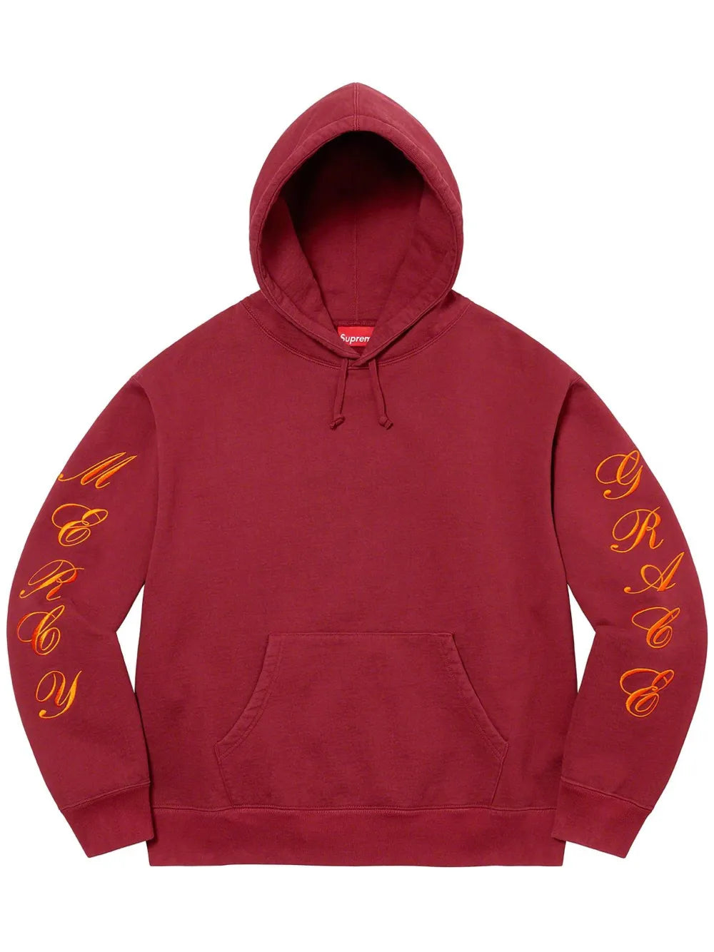 Supreme hoodie Patches Spiral - Rojo - imagen 1