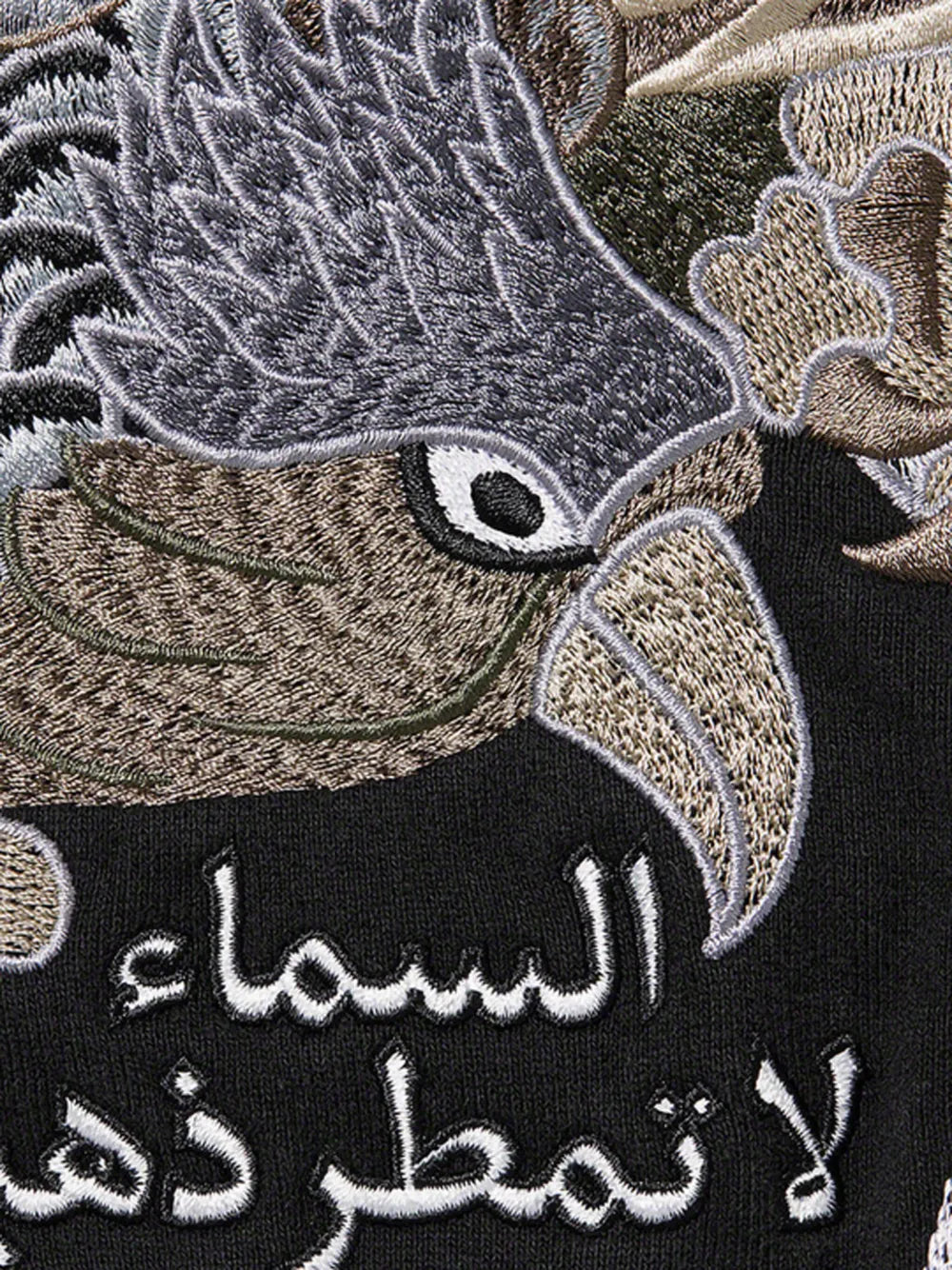 Supreme hoodie Falcon - Negro - imagen 2