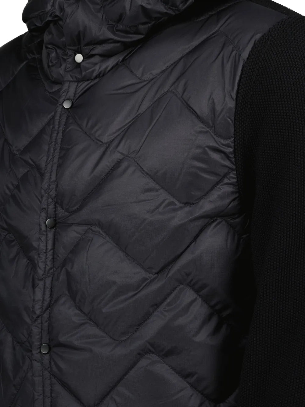 Moncler chamarra capitonada con capucha