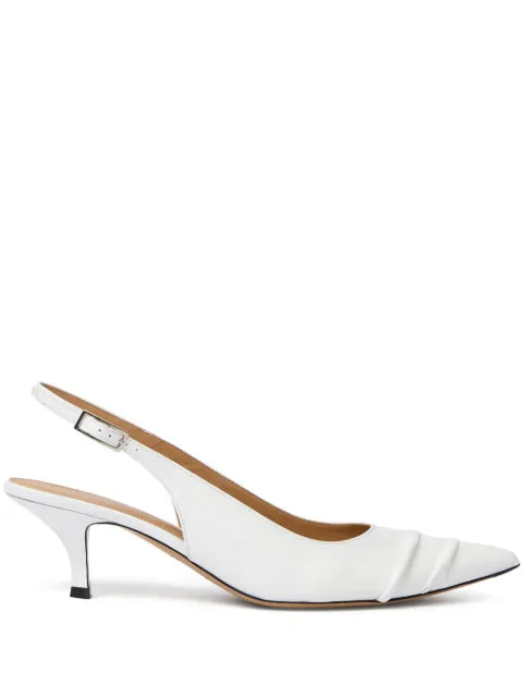 Maison Margiela zapatillas Kinkies con tacón de 55mm - Blanco - vista 1