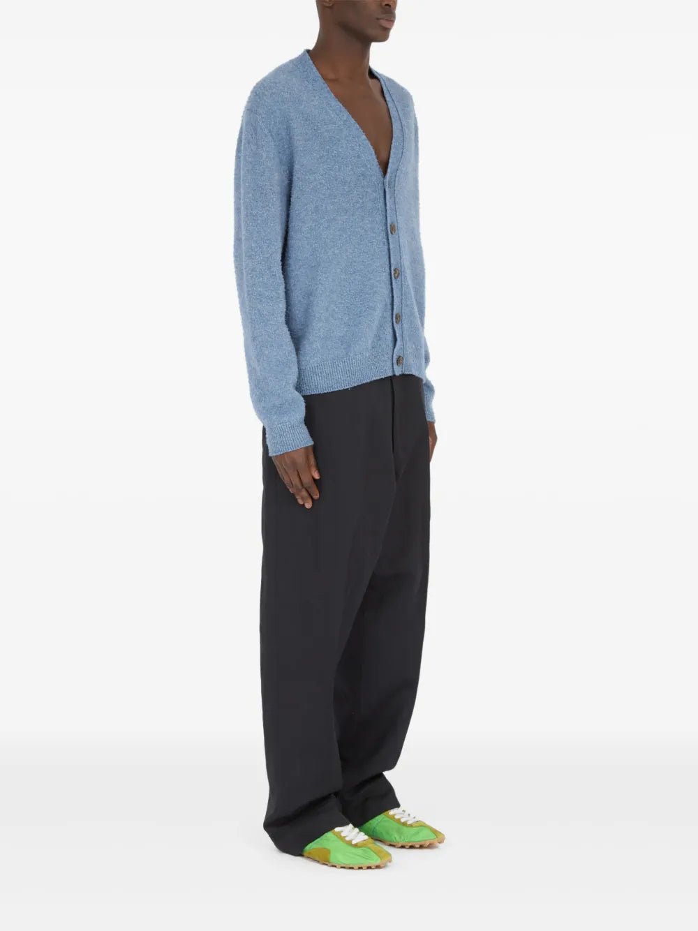 Maison Margiela cárdigan efecto - Azul - imagen 3
