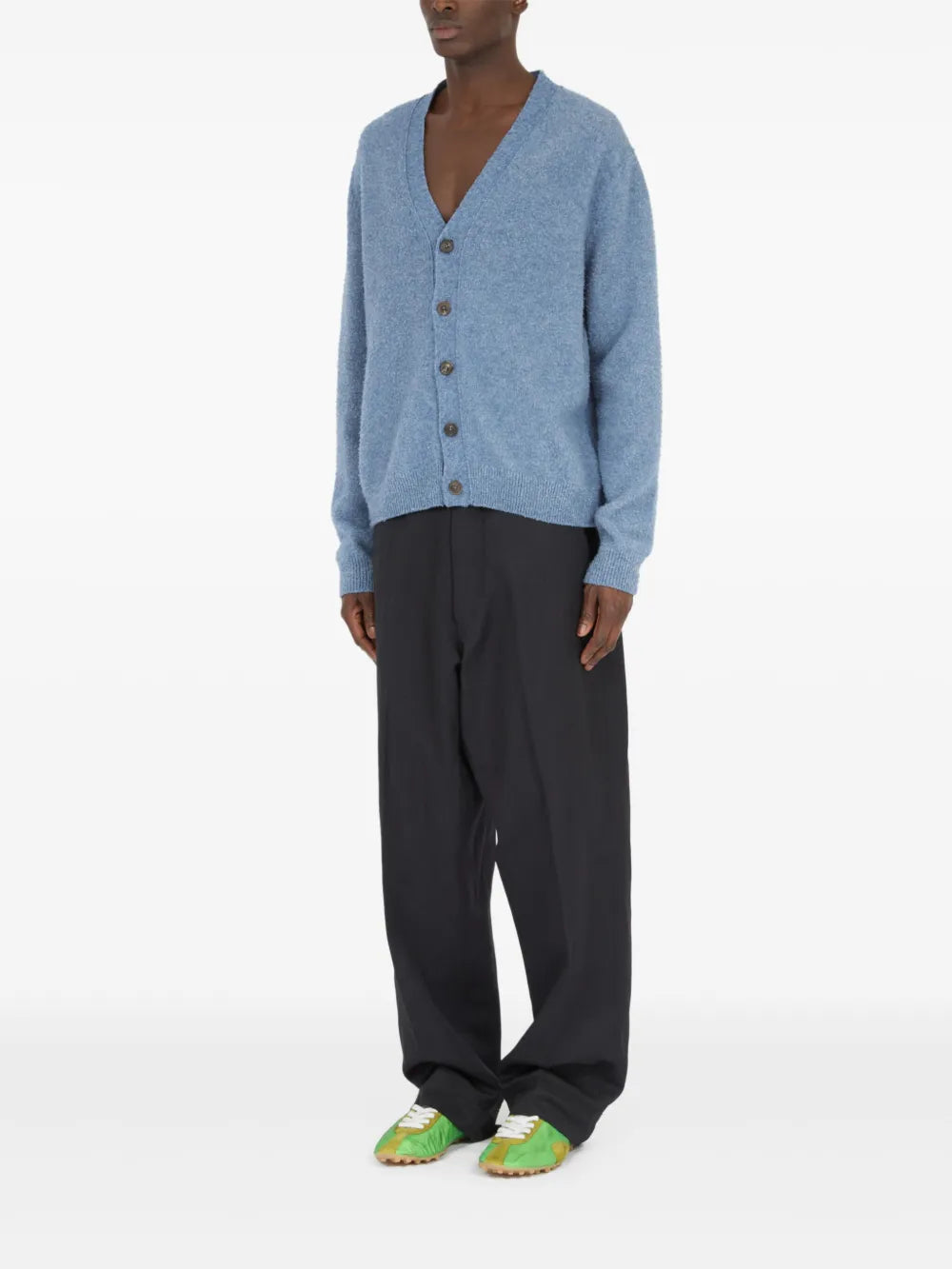 Maison Margiela cárdigan efecto - Azul - imagen 4