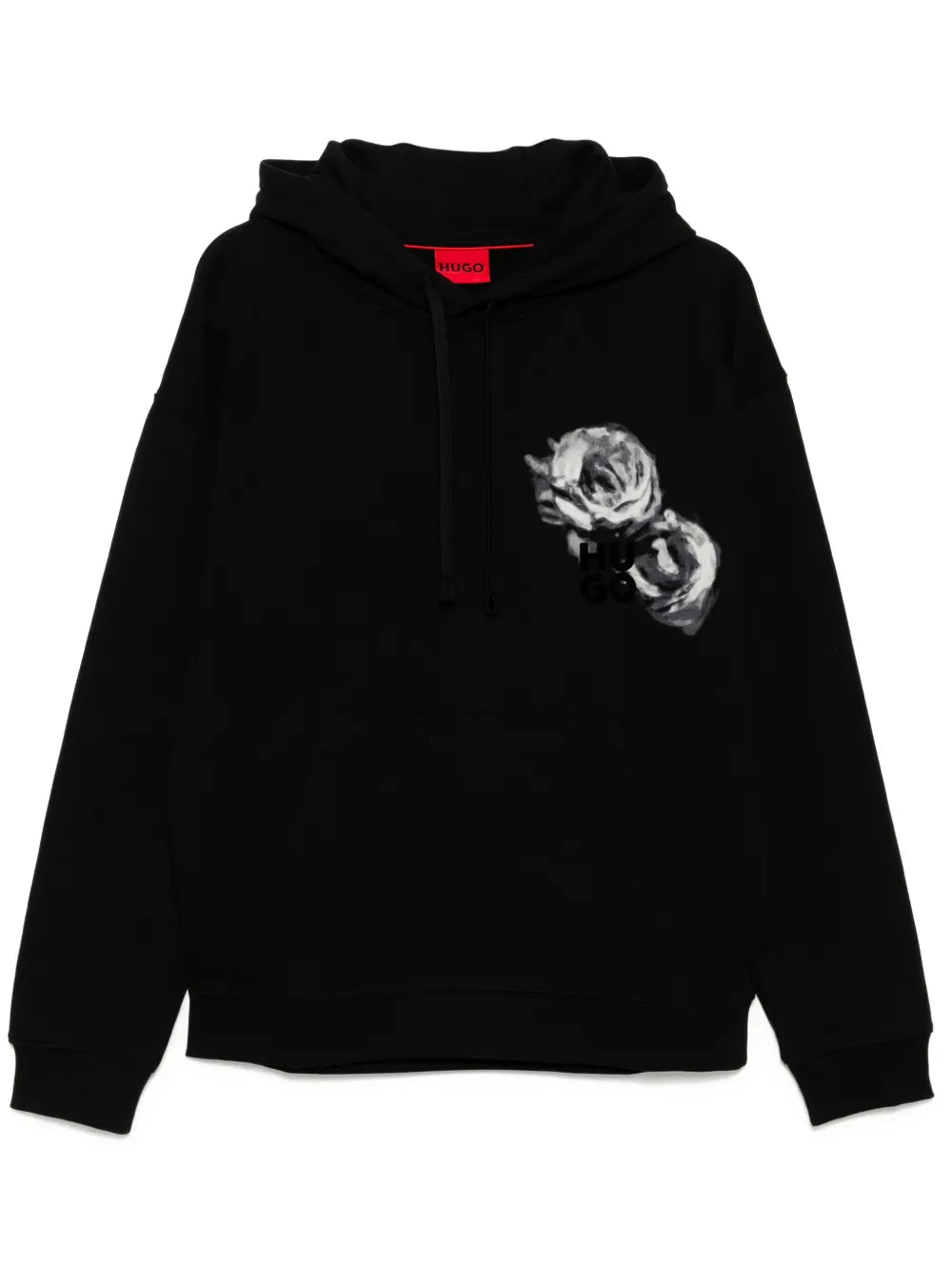 HUGO hoodie con logo estampado