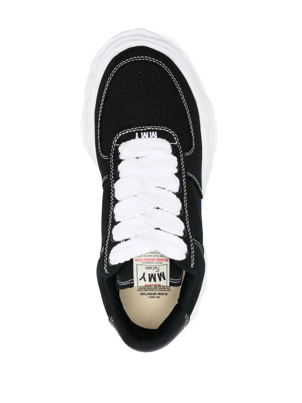 Maison MIHARA YASUHIRO tenis Wayne OG Sole Black - negro