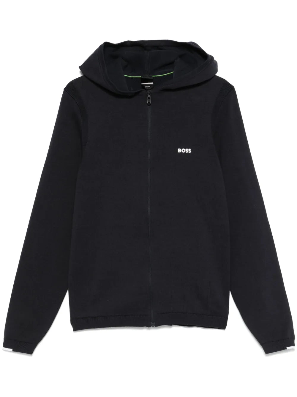 BOSS hoodie con logo de goma