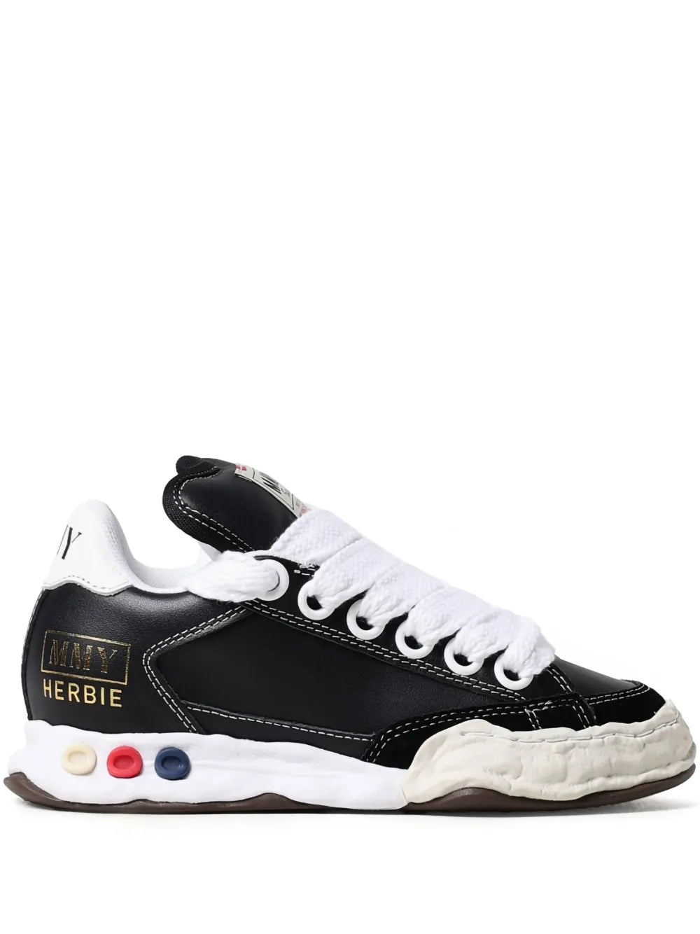 Maison MIHARA YASUHIRO tenis Puffer OG Sole Black/White - negro