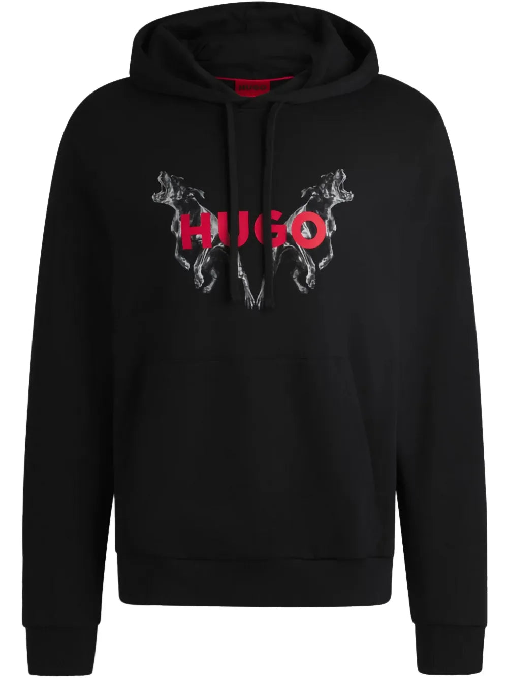 HUGO hoodie con logo estampado