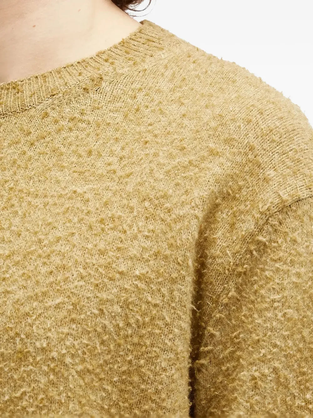 Maison Margiela suéter texturizado - Marrón - imagen 4