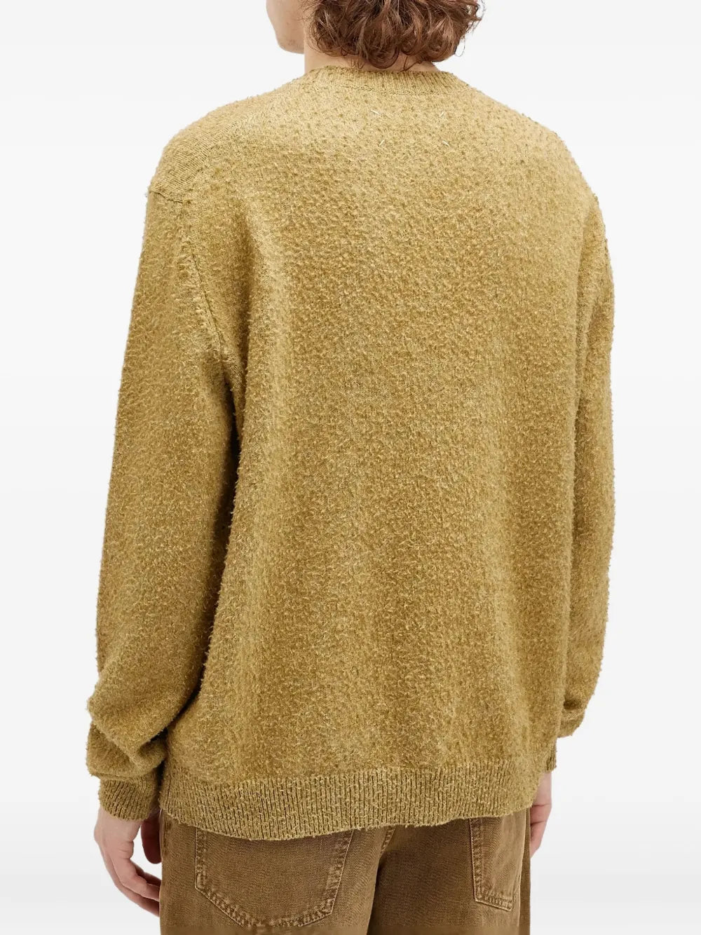 Maison Margiela suéter texturizado - Marrón - imagen 3