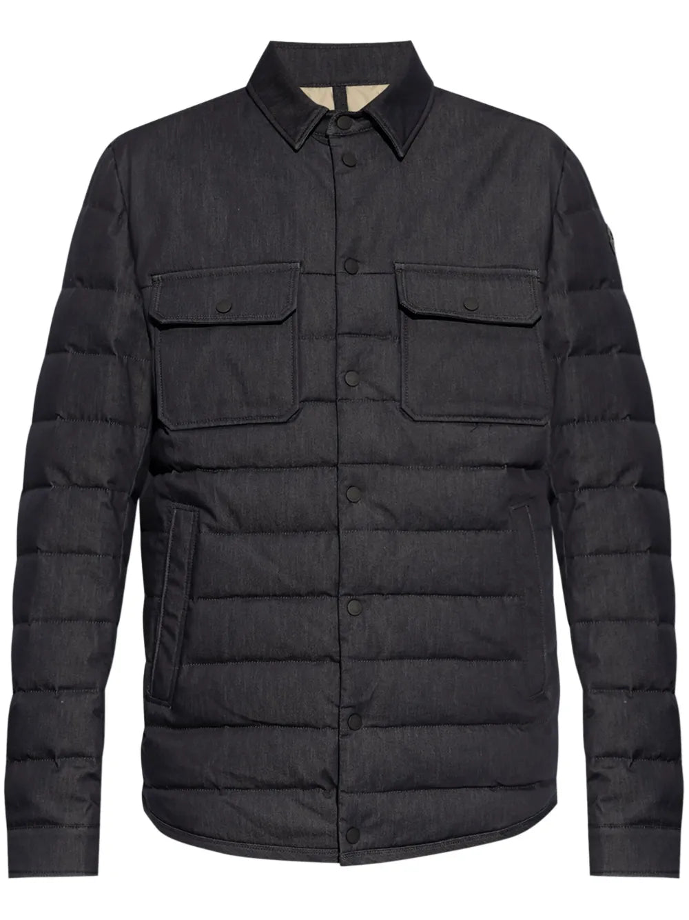 Moncler sobrecamisa Mirmandix capitonada