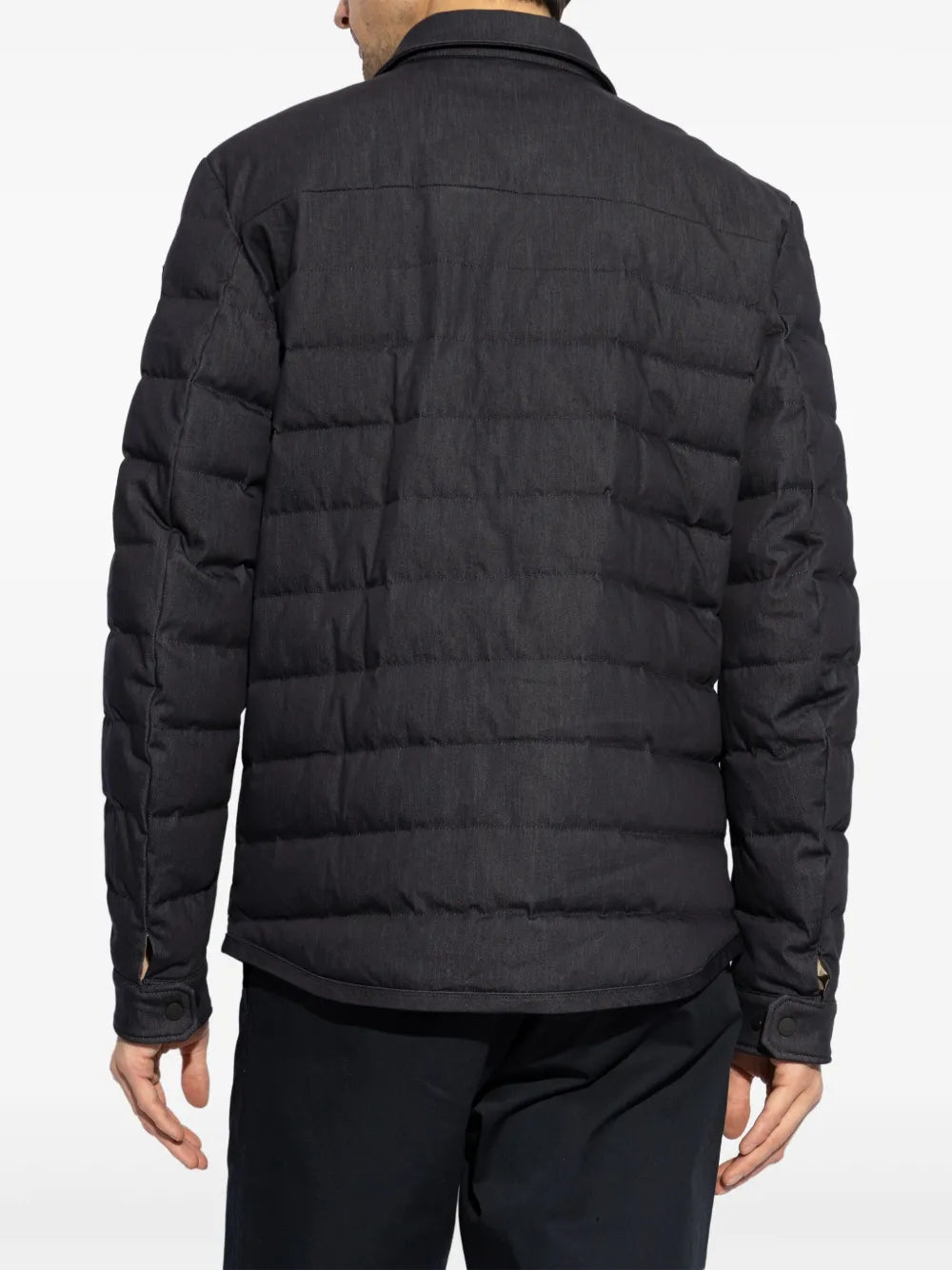 Moncler sobrecamisa Mirmandix capitonada