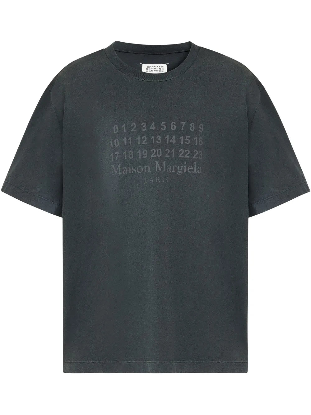 Maison Margiela playera con logo estampado - Gris - imagen 1