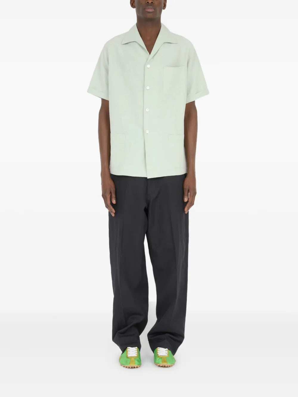 Maison Margiela camisa de popelina - Azul - imagen 2