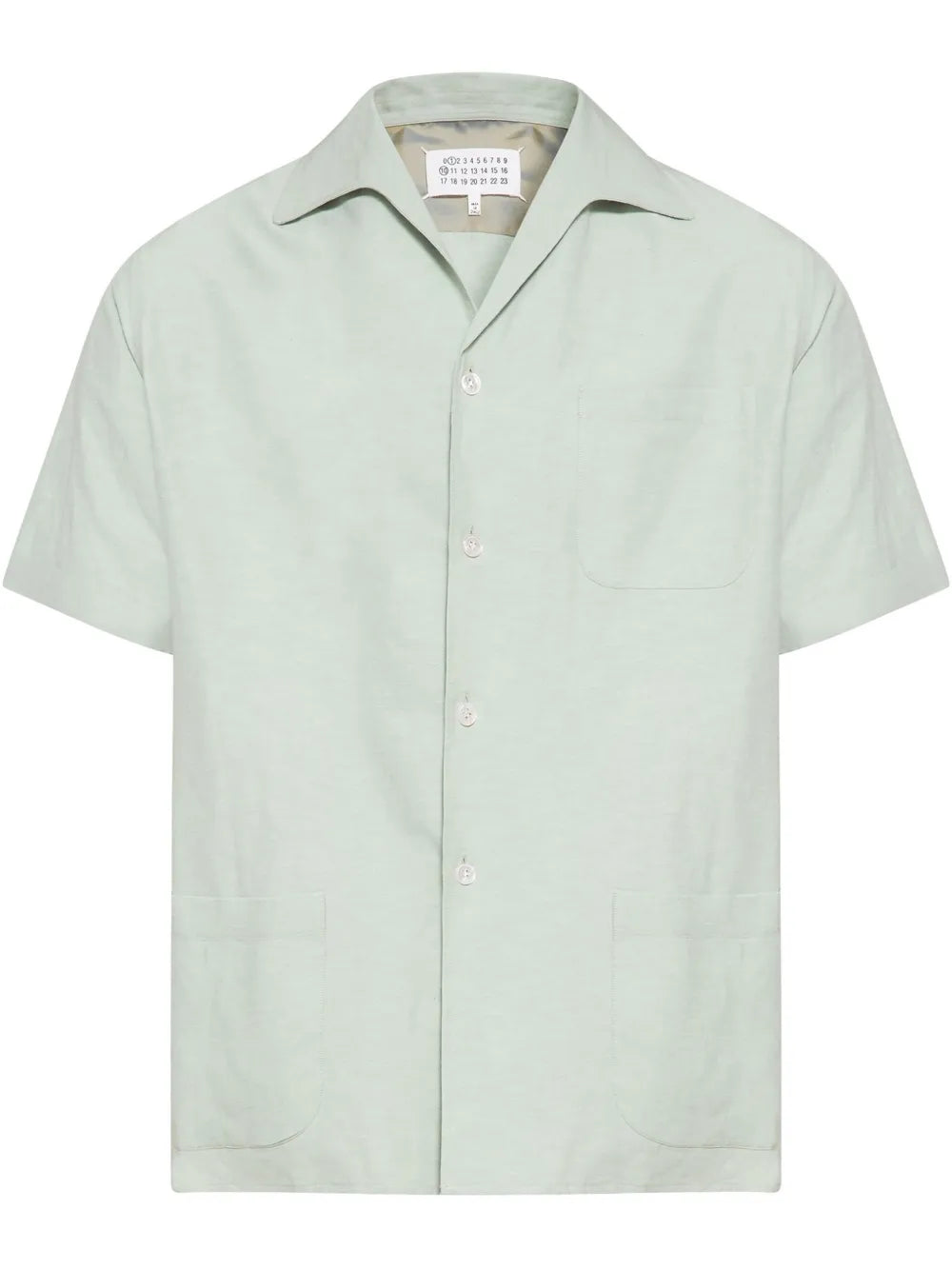 Maison Margiela camisa de popelina - Azul - imagen 1