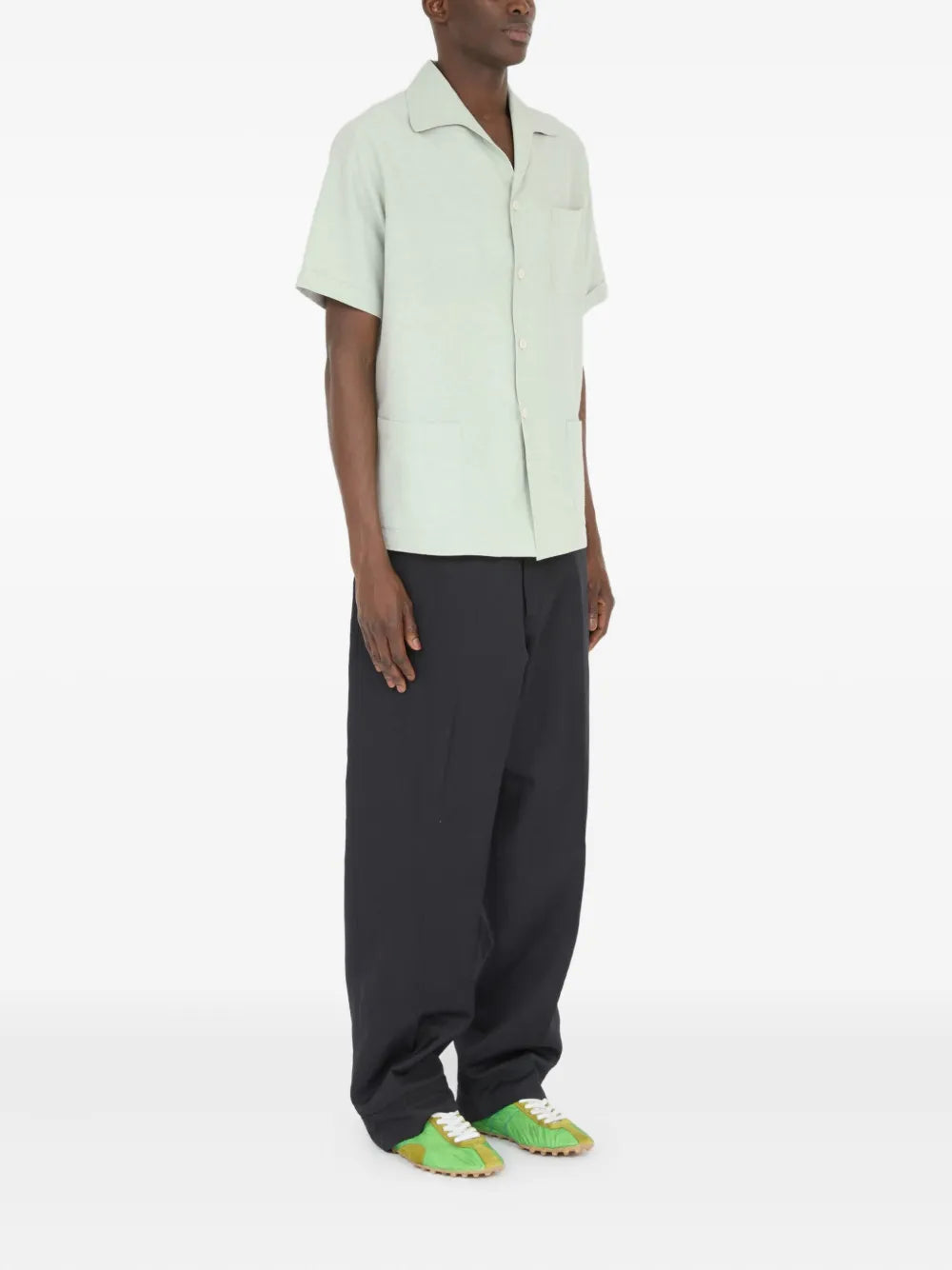 Maison Margiela camisa de popelina - Azul - imagen 3