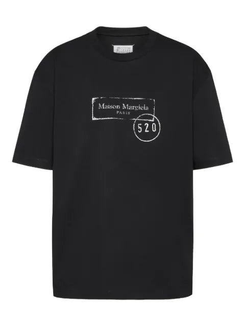 Maison Margiela playera con logo estampado - imagen 1