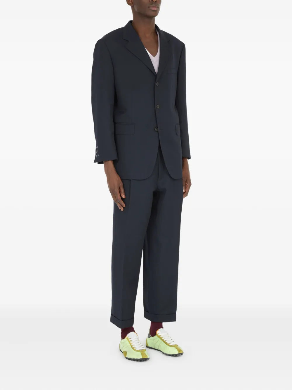 Maison Margiela blazer con botones - Azul - imagen 3