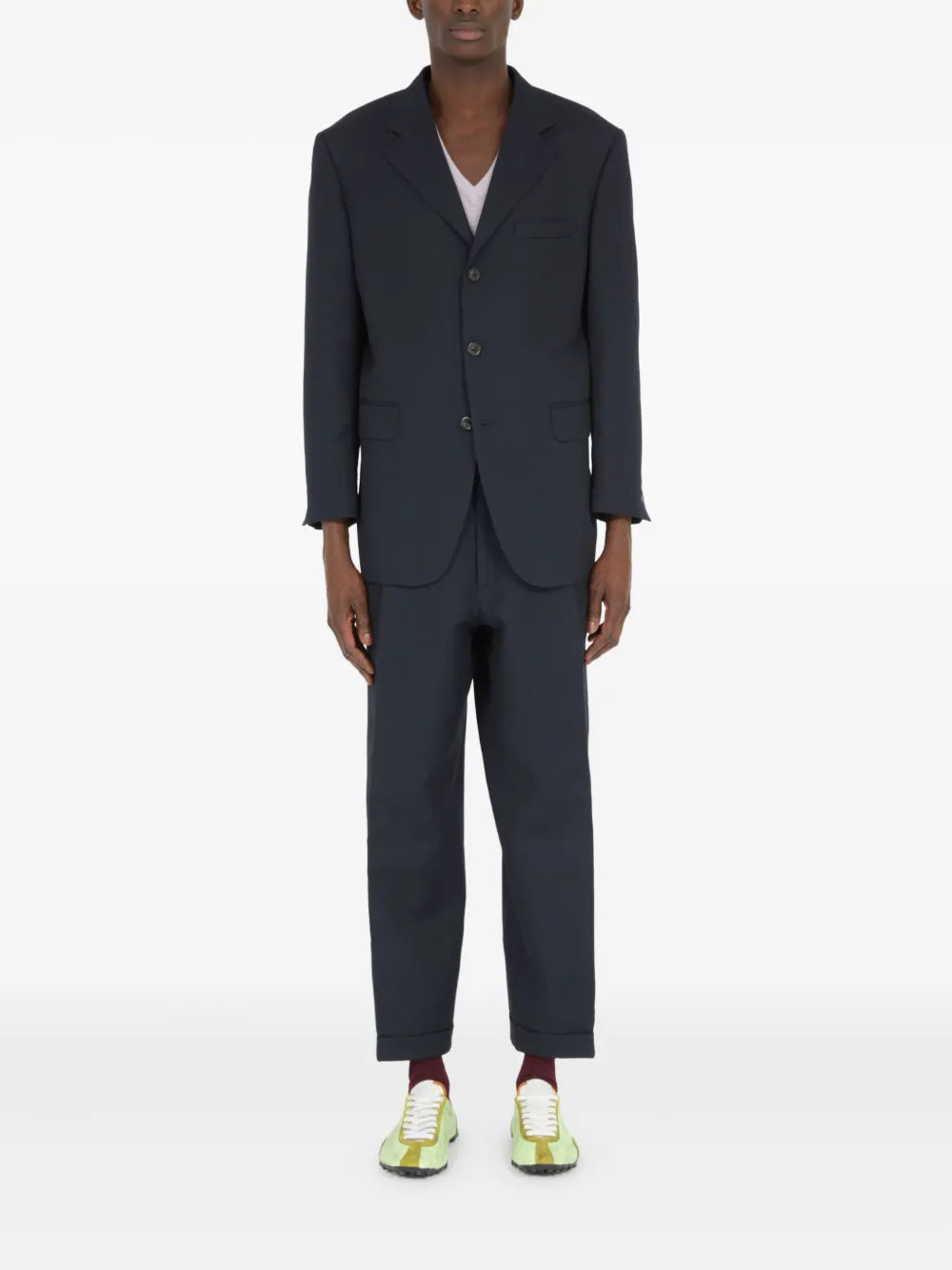 Maison Margiela blazer con botones - Azul - imagen 2